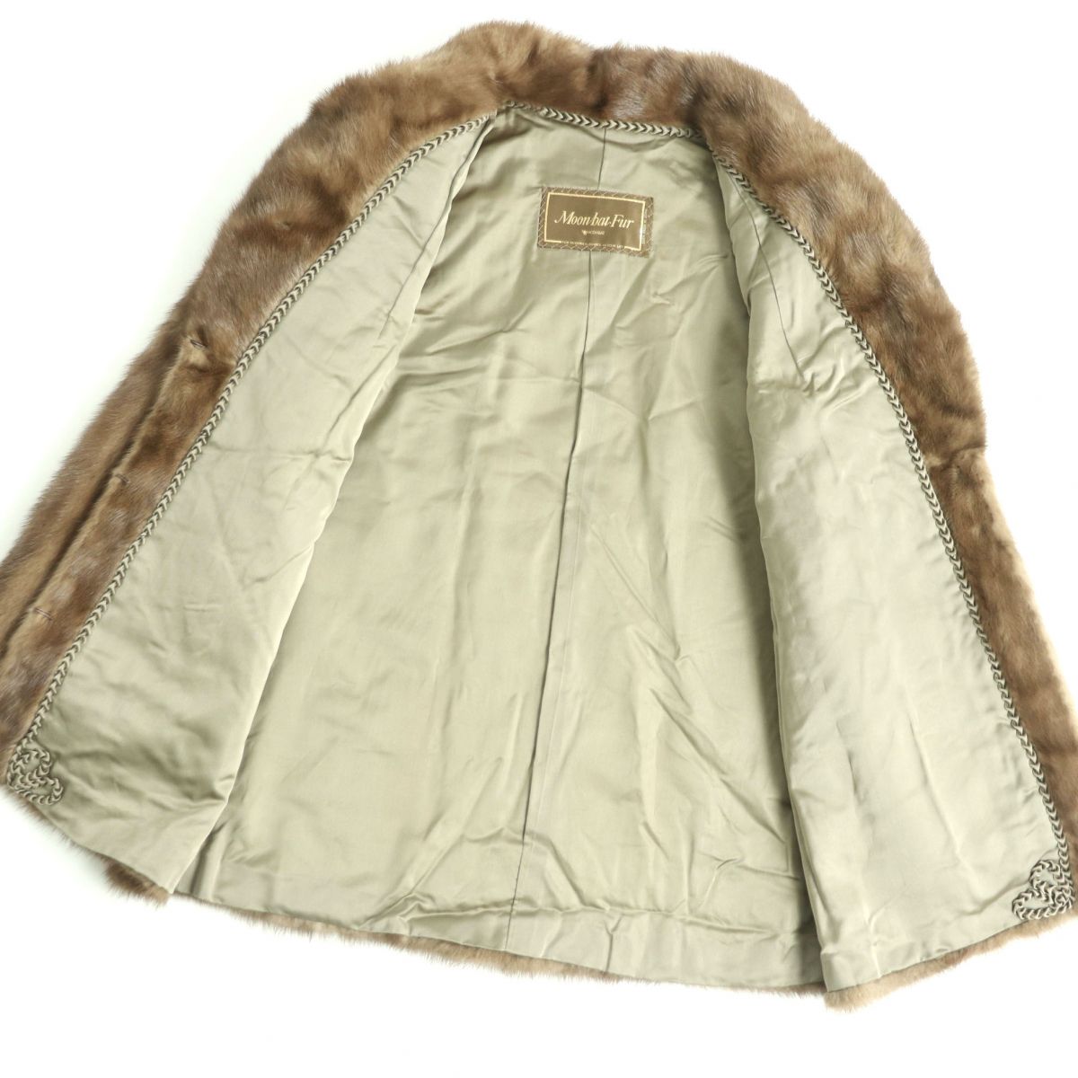 楽天市場】極美品◇MOONBAT ムーンバット MINK パステルミンク 本毛皮