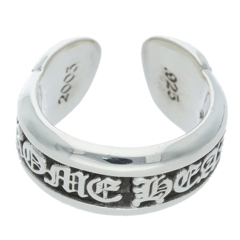 楽天市場】クロムハーツ Chrome Hearts サイズ:10号 SM SCROLL LABEL