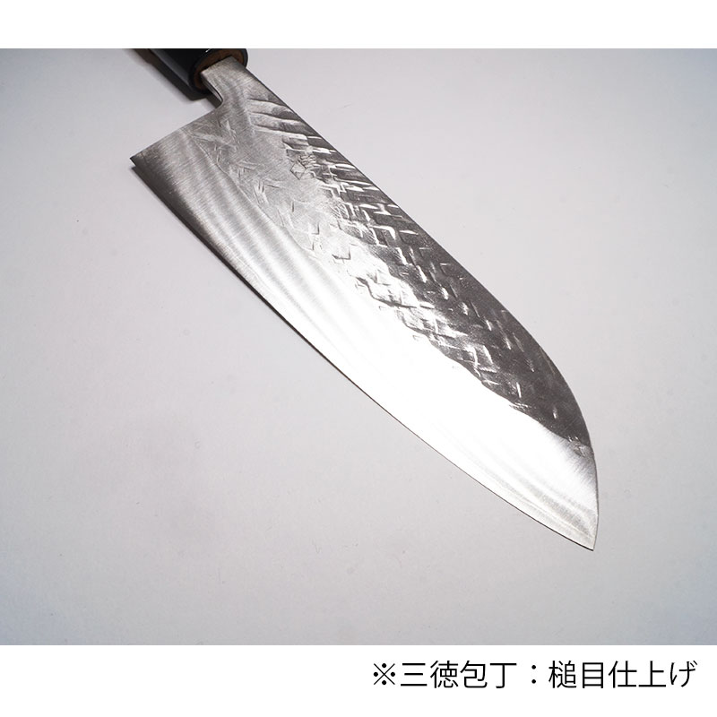 楽天市場】三徳包丁 菜切包丁 磨き・槌目から選べる SLD鋼 抗菌