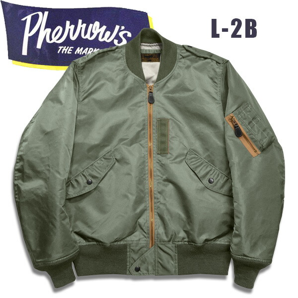 楽天市場】PHERROW'S (フェローズ ） L-2Bフライトジャケット24S-L-2B