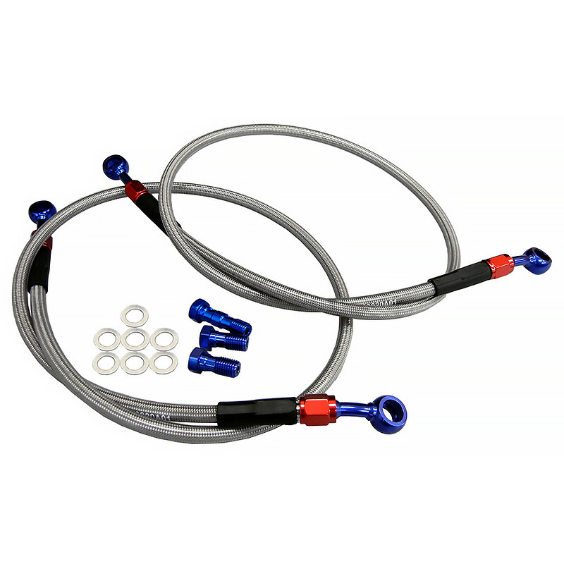 楽天市場】YAMAHA R1-Z メッシュブレーキホース フロントディスク