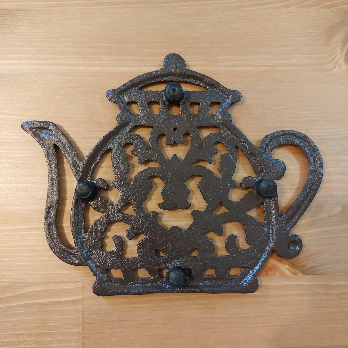 楽天市場】鍋敷き おしゃれ トリベット レトロ アンティーク なべしき