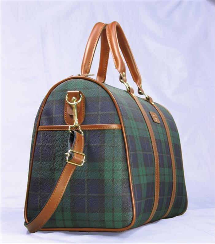 楽天市場】【スーパーSALE 50%OFF】チェック柄 トラベル ボストン 男女