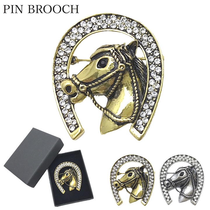 楽天市場】【LINE友だち200円引き対象】【メンズ ピンブローチ 馬蹄