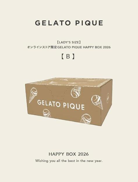楽天市場】[ジェラート ピケ] 2026年HAPPY BOX B 5点セット PFKB255006