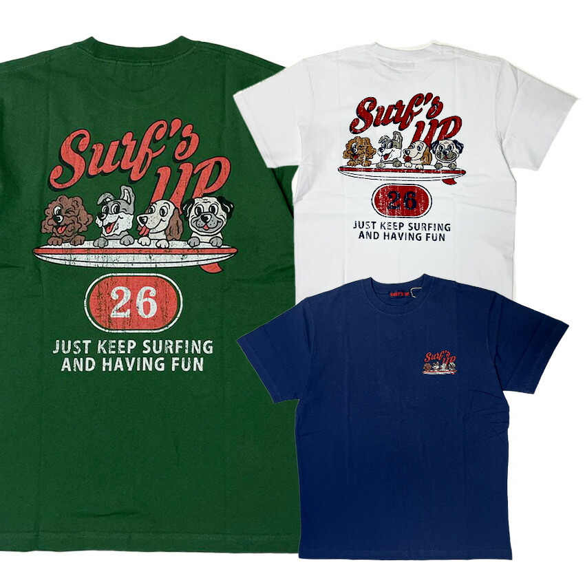 ハワイ限定 moni SURF'S UP Tシャツ YS ハワイ限定 moni SURF'S UP T