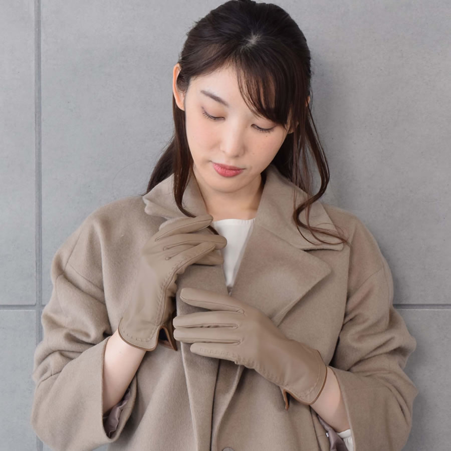 楽天市場】レザー手袋 グローブ スマホ対応 革手袋 レディース