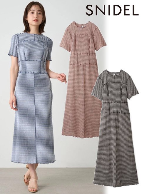 楽天市場】【即日出荷】(期間限定12%OFF) snidel スナイデル ギンガム