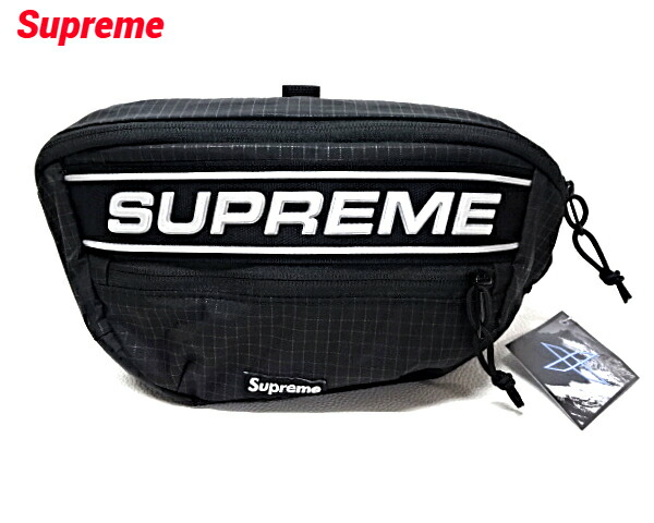 楽天市場】【Supreme 23AW Waist Bag Black シュプリーム ウエスト