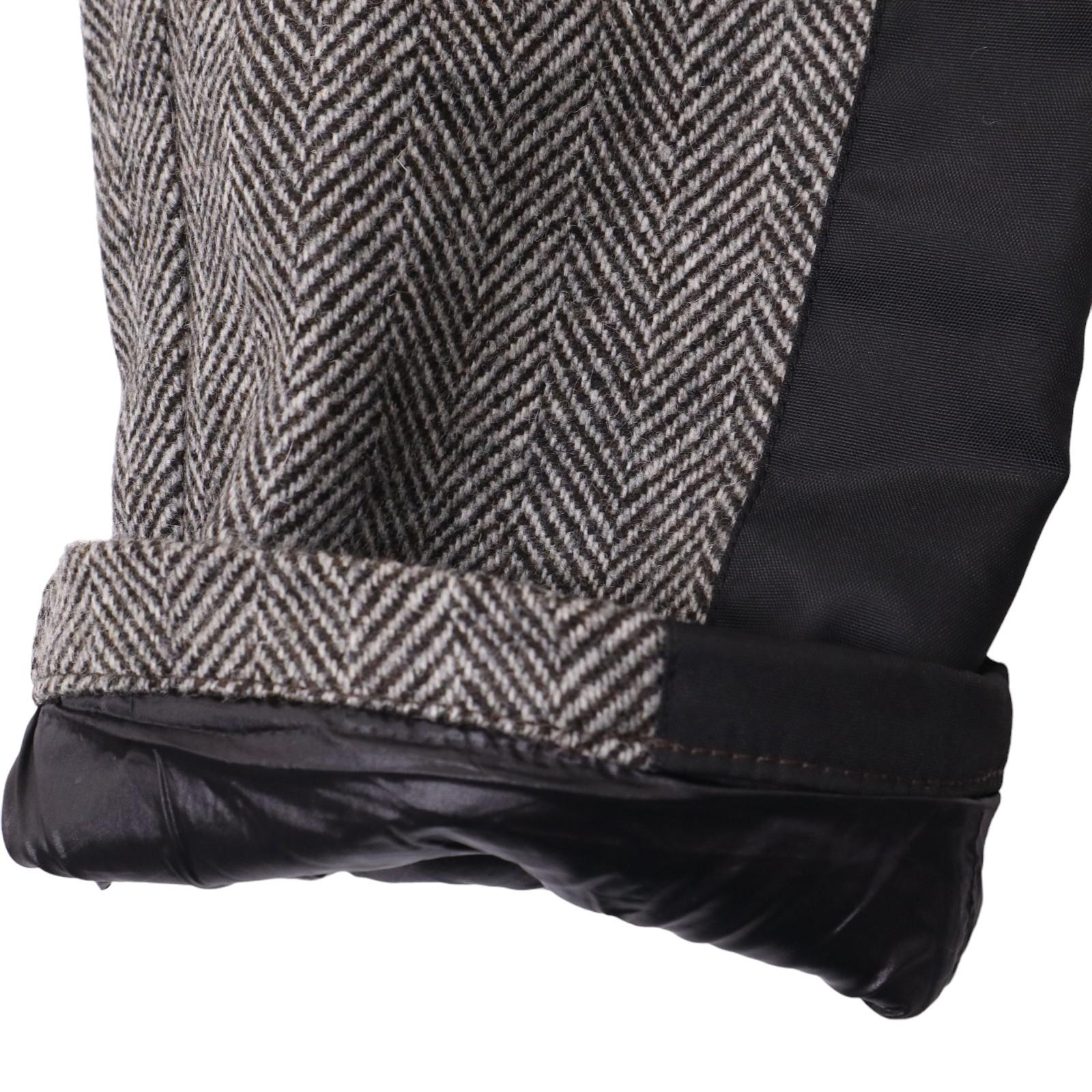 00年代 モンクレール ウールカーゴ パンツ 千鳥格子 00年代