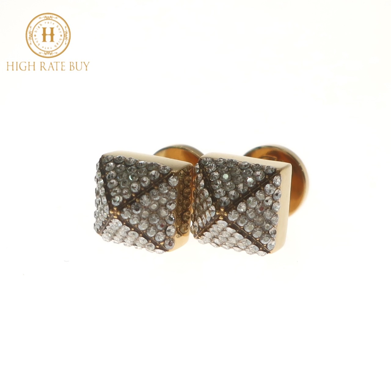 楽天市場】【極美品】VALENTINO ヴァレンティノ ラインストーンピアス