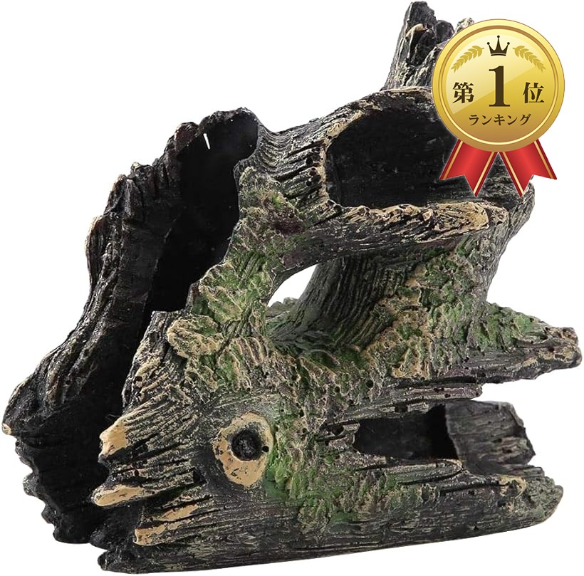 楽天市場】【楽天ランキング1位入賞】爬虫類 隠れ家 登り木 遊び場