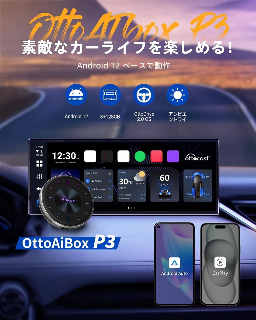 楽天市場】【楽天ランキング1位入賞】OttoAibox P3 オットキャスト