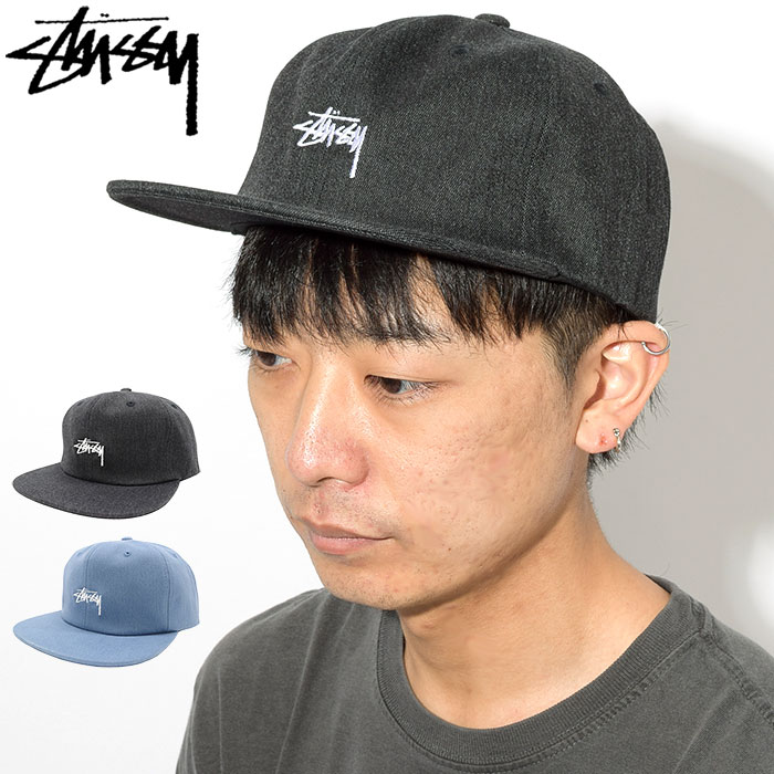 楽天市場】ステューシー STUSSY キャップ 帽子 Melange Denim