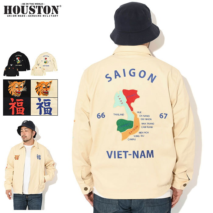 楽天市場】ヒューストン HOUSTON ジャケット メンズ マップ ベトナム