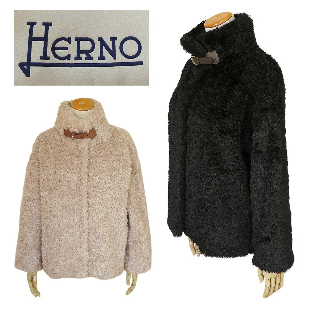 楽天市場】ヘルノ ファージャケット レディース ボアジャケット