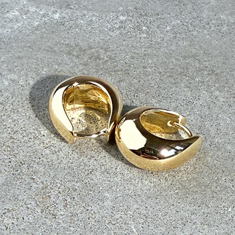 楽天市場】【TOM WOODトムウッド】GOLD Ice Hoops Small ピアス