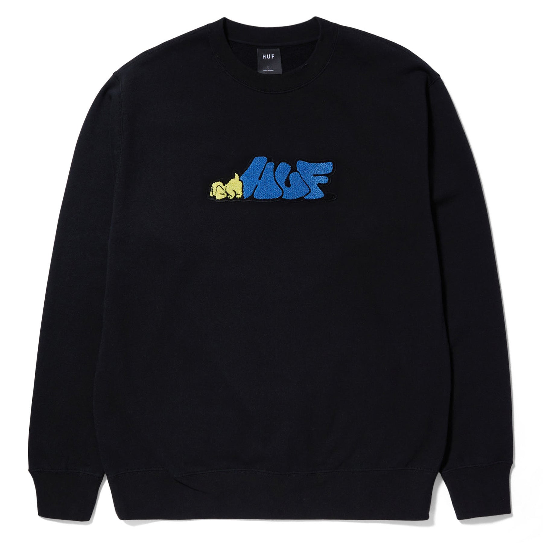 楽天市場】ハフ スウェット HUF DOG SENSE CREWNECK トレーナー クルー