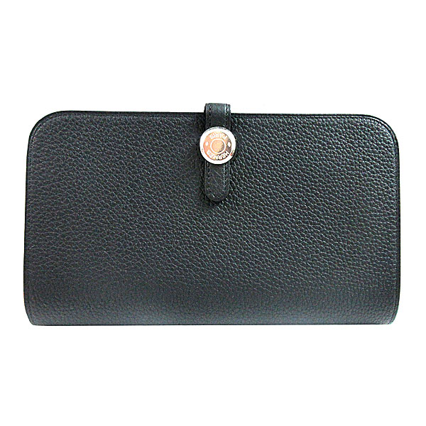 楽天市場】《 新品 》 HERMES エルメス ドゴン デュオ GM トゴ 黒