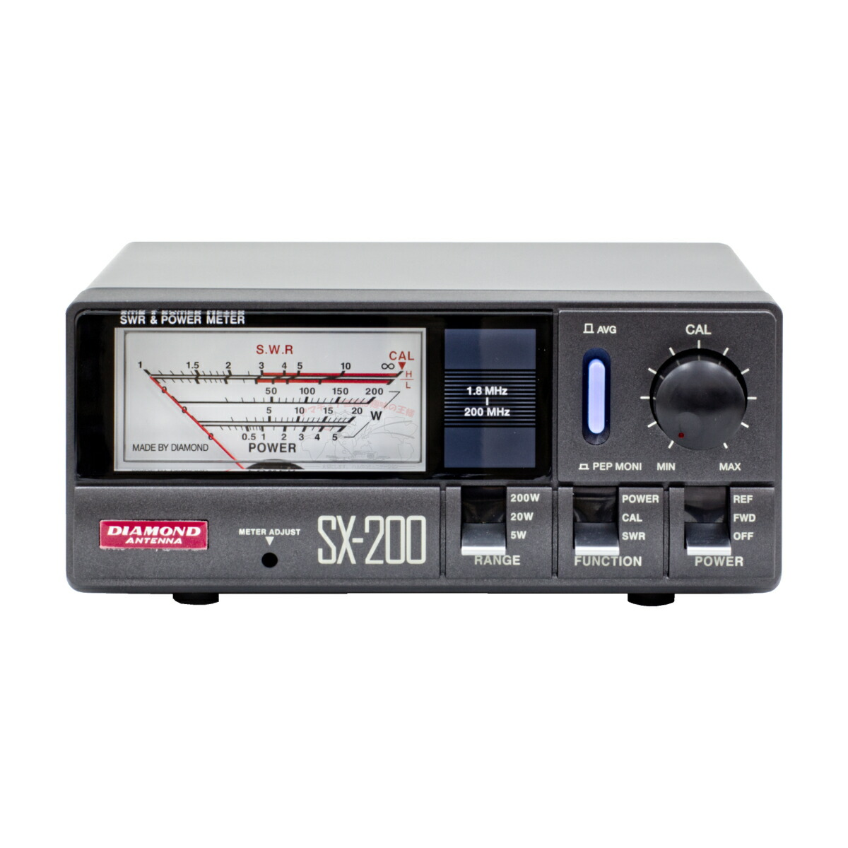 楽天市場】SX-200 ダイヤモンド 通過型SWR・パワー計 【1.8〜200MHz