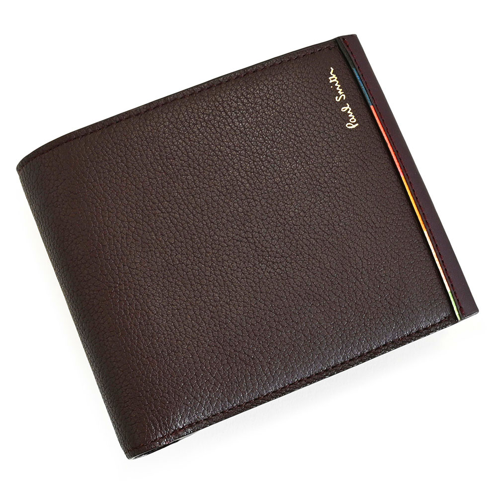 楽天市場】展示品箱なし ポールスミス 財布 二つ折り財布 茶(ブラウン
