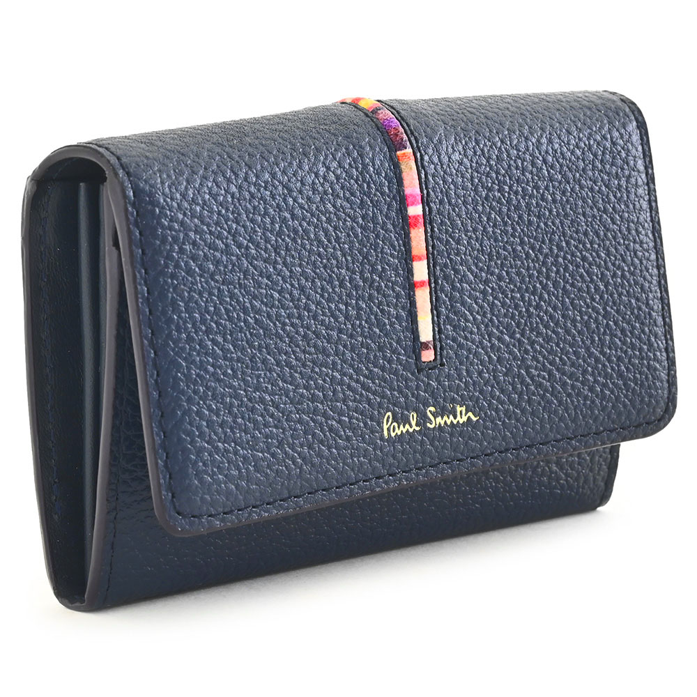 楽天市場】ポールスミス 名刺入れ カードケース 紺(ネイビー) Paul