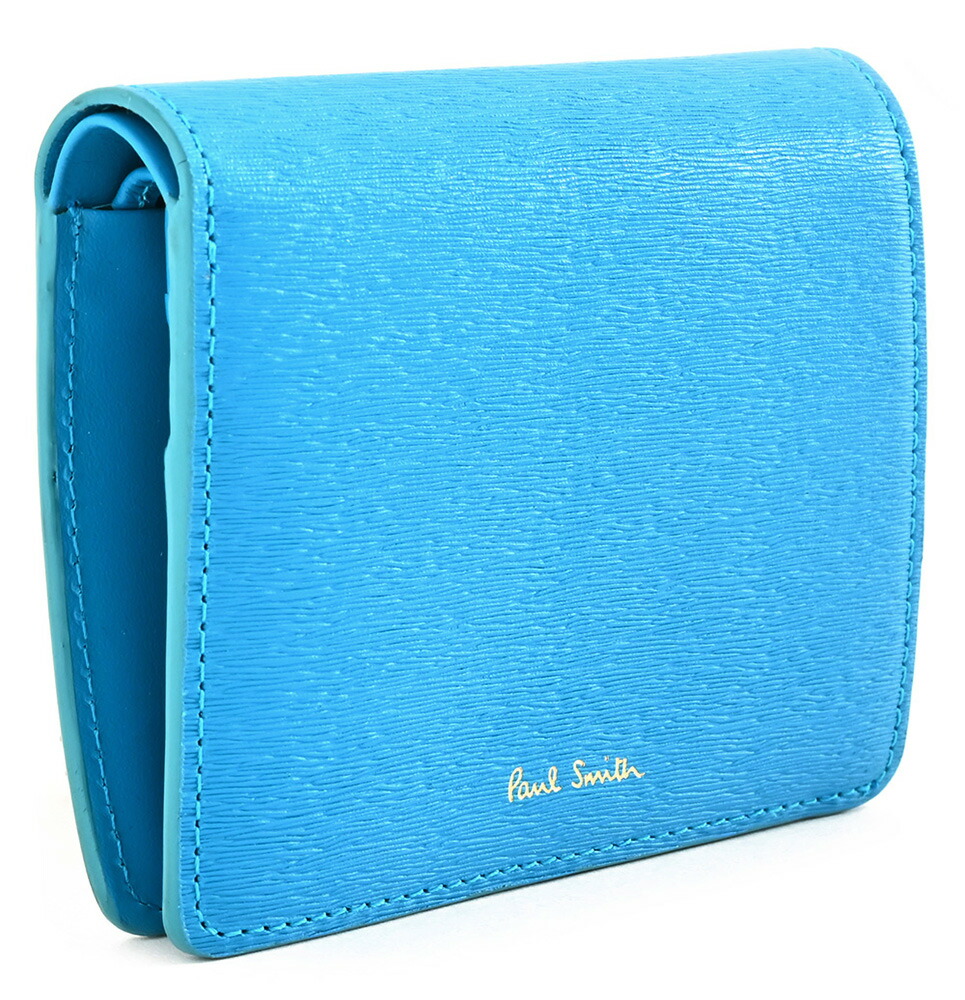 楽天市場】ポールスミス 財布 二つ折り財布 青(ブルー) Paul Smith