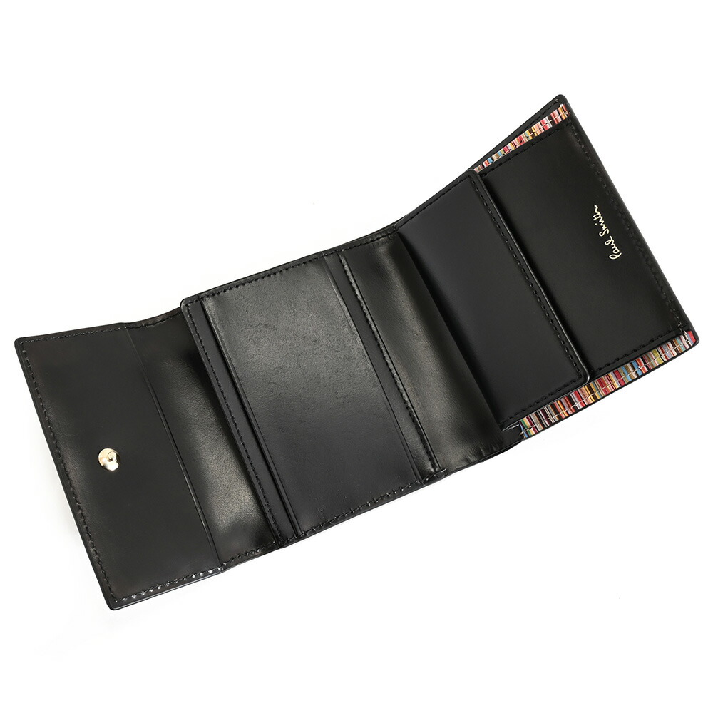 楽天市場】ポールスミス 財布 三つ折り財布 黒(ブラック) Paul Smith