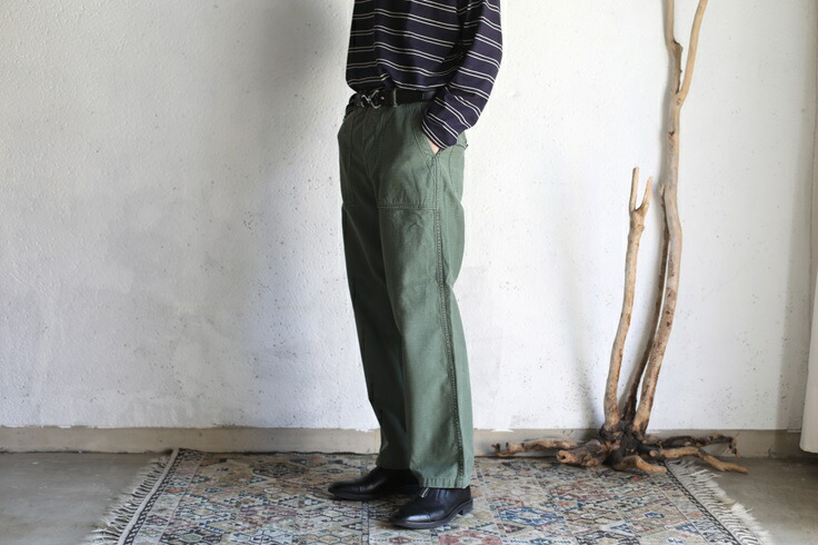 楽天市場】【orslow】 US ARMY FATIGUE PANTS Regular fit Button Fly