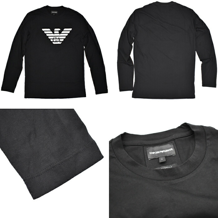 楽天市場】EMPORIO ARMANI エンポリオ アルマーニ ロングTシャツ ロンT