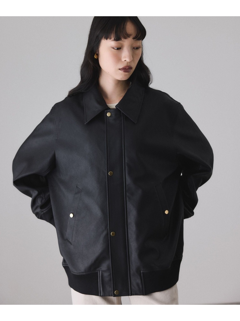 楽天市場】シンセティックレザーフライトジャケット ADAM ET ROPE