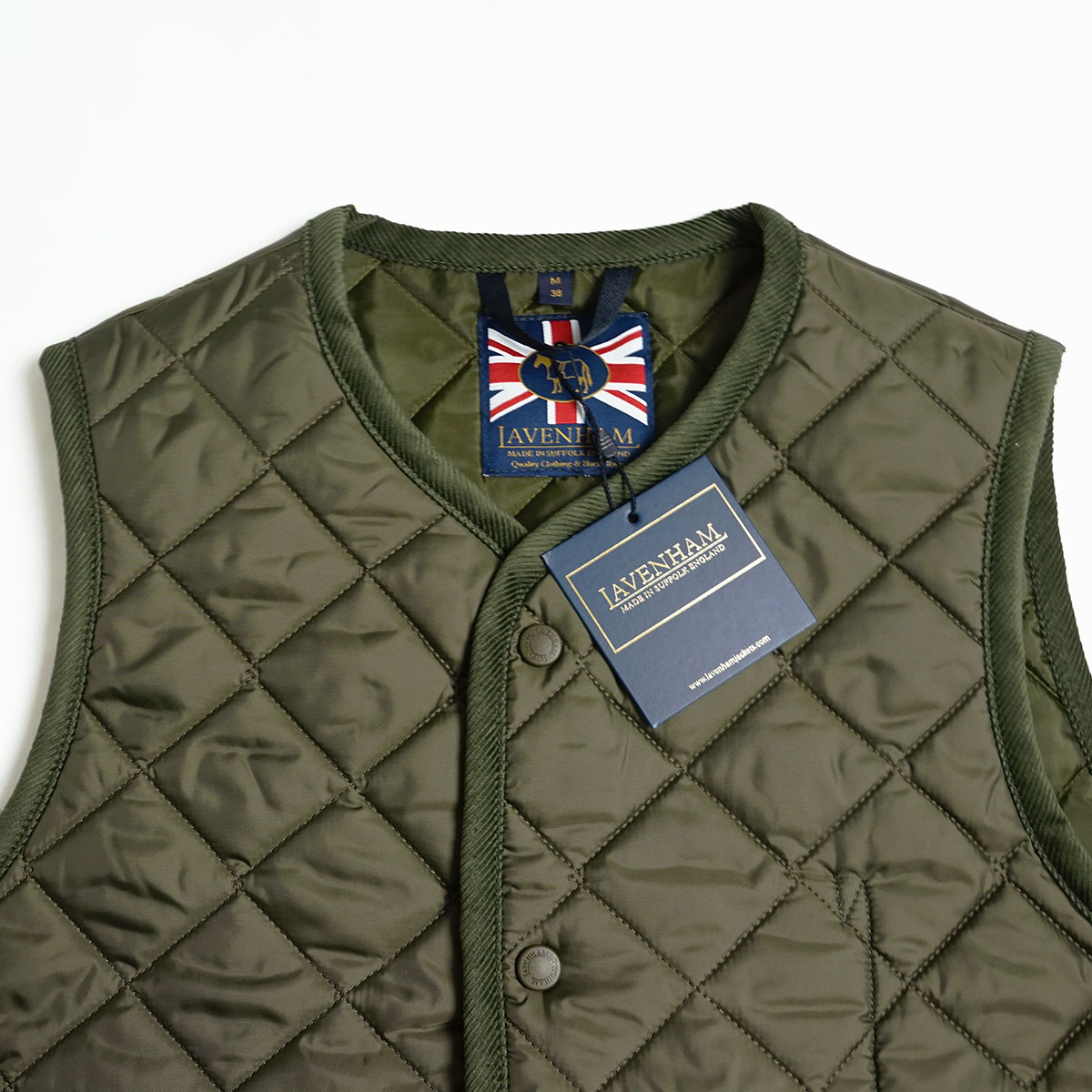 楽天市場】ラベンハム LAVENHAM キルティング ベスト ソーンハム