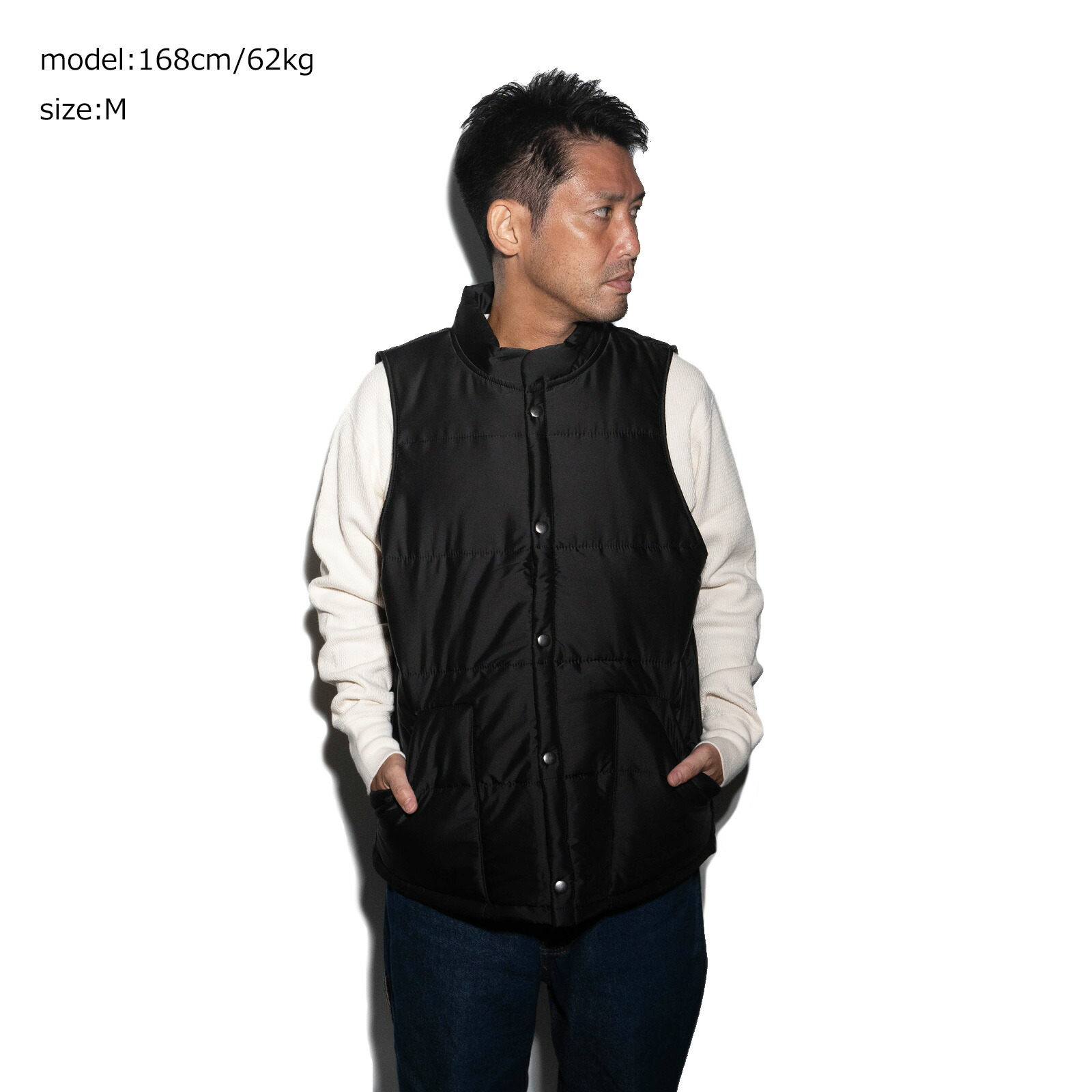 楽天市場】ビルドインク BUILDINK ナイロンベスト ｜ メンズ M-XL 無地