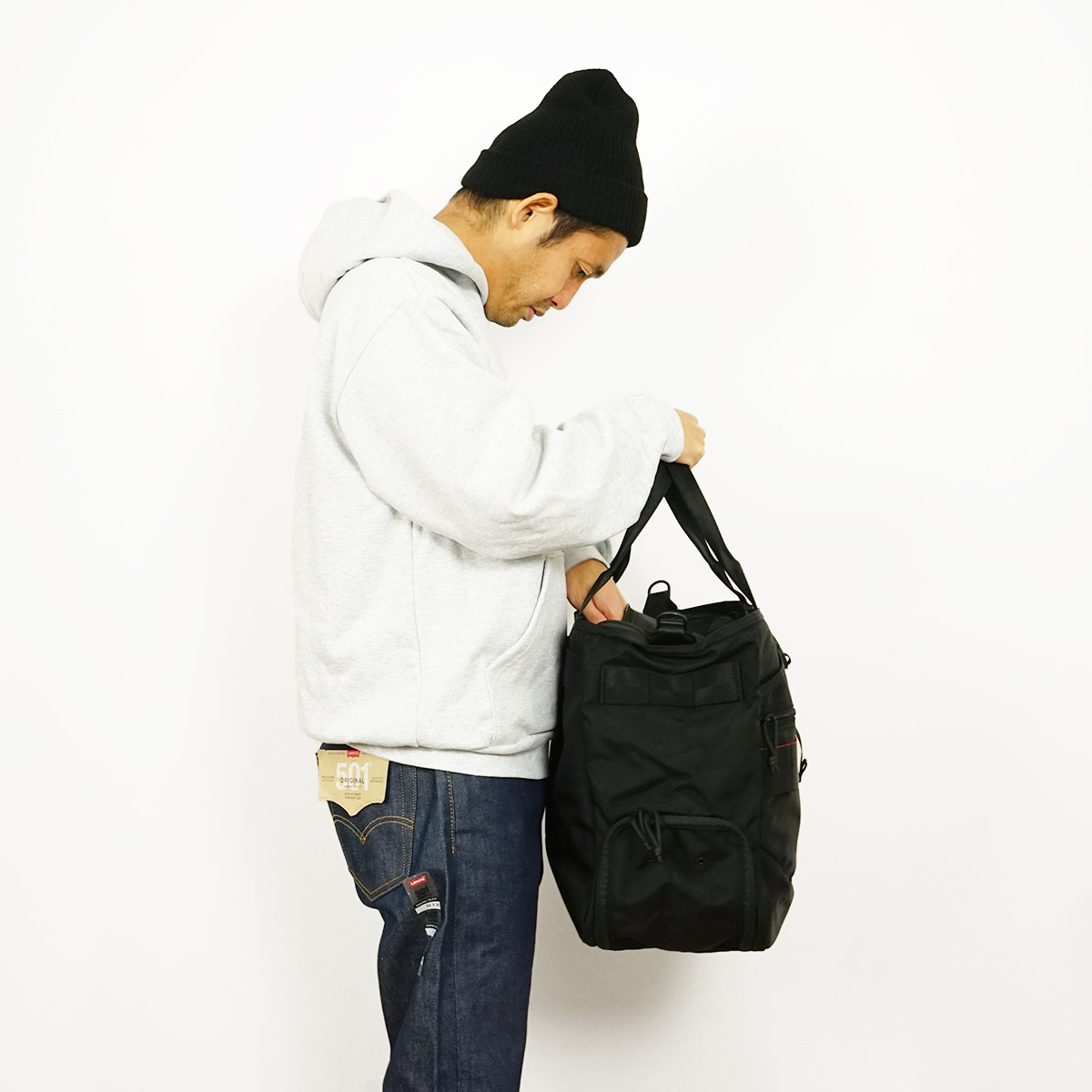 ブリーフィング ボストンバッグ クラウドジムワイヤー ディープシー