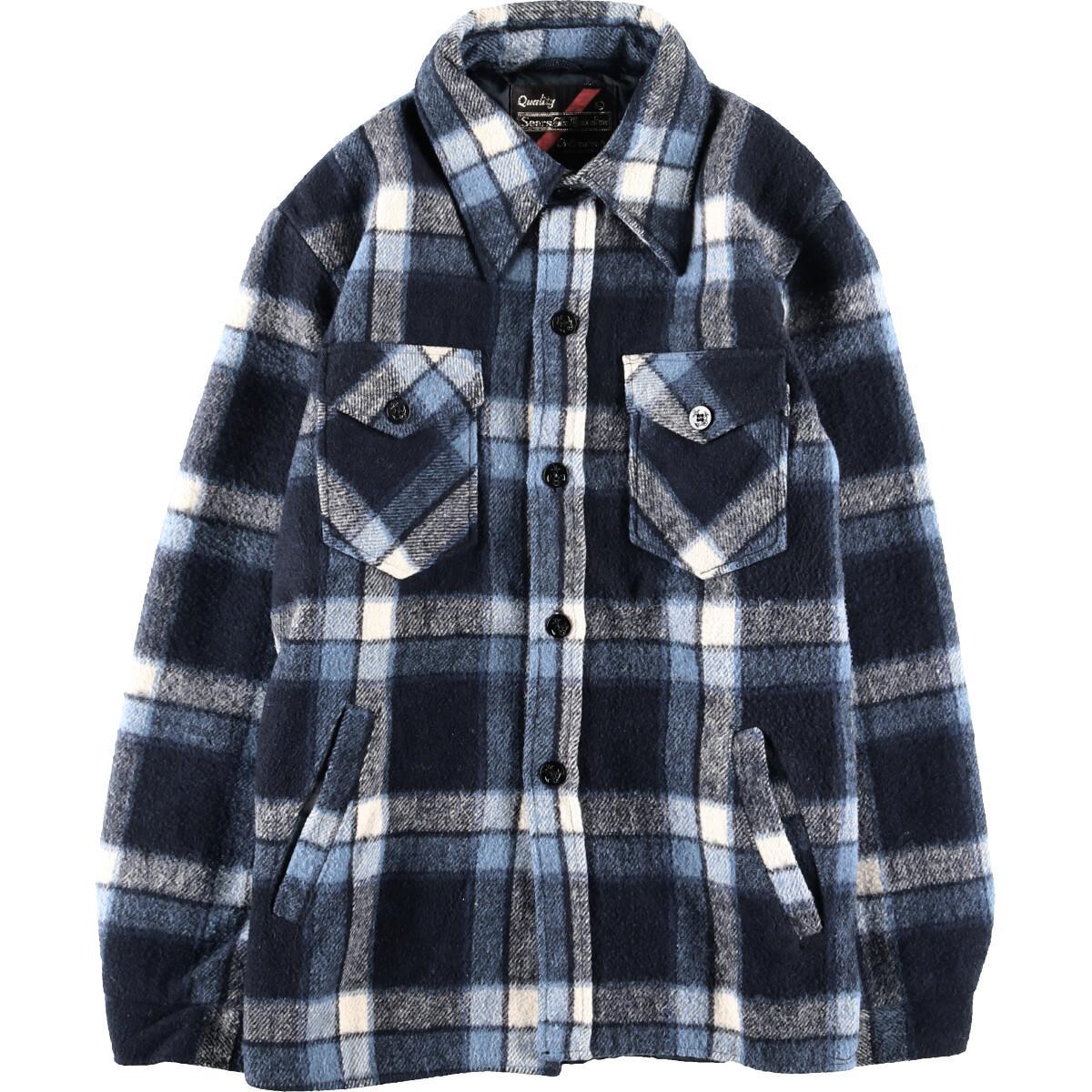 楽天市場】70年代 シアーズ Sears The Man's Store チェック柄 ウール