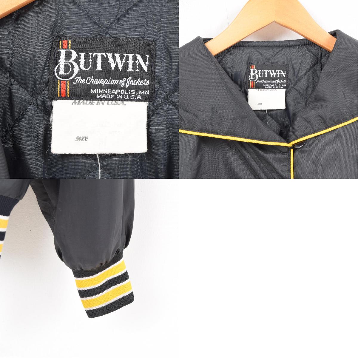 楽天市場】BUTWIN セーラー襟 中綿入り ナイロンスタジャン アワード