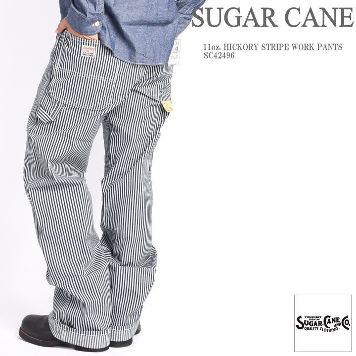 楽天市場】シュガーケーン SUGAR CANE 11oz. ヒッコリーストライプ