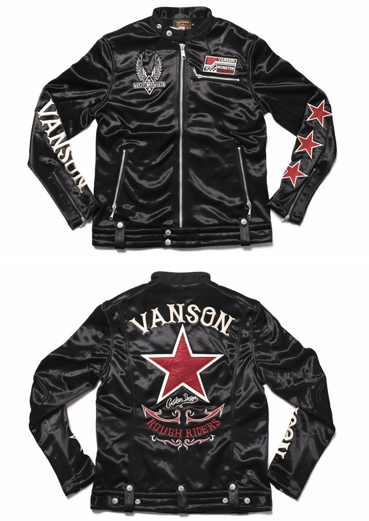 楽天市場】【当店別注】バンソン VANSON ライダース ワンスター