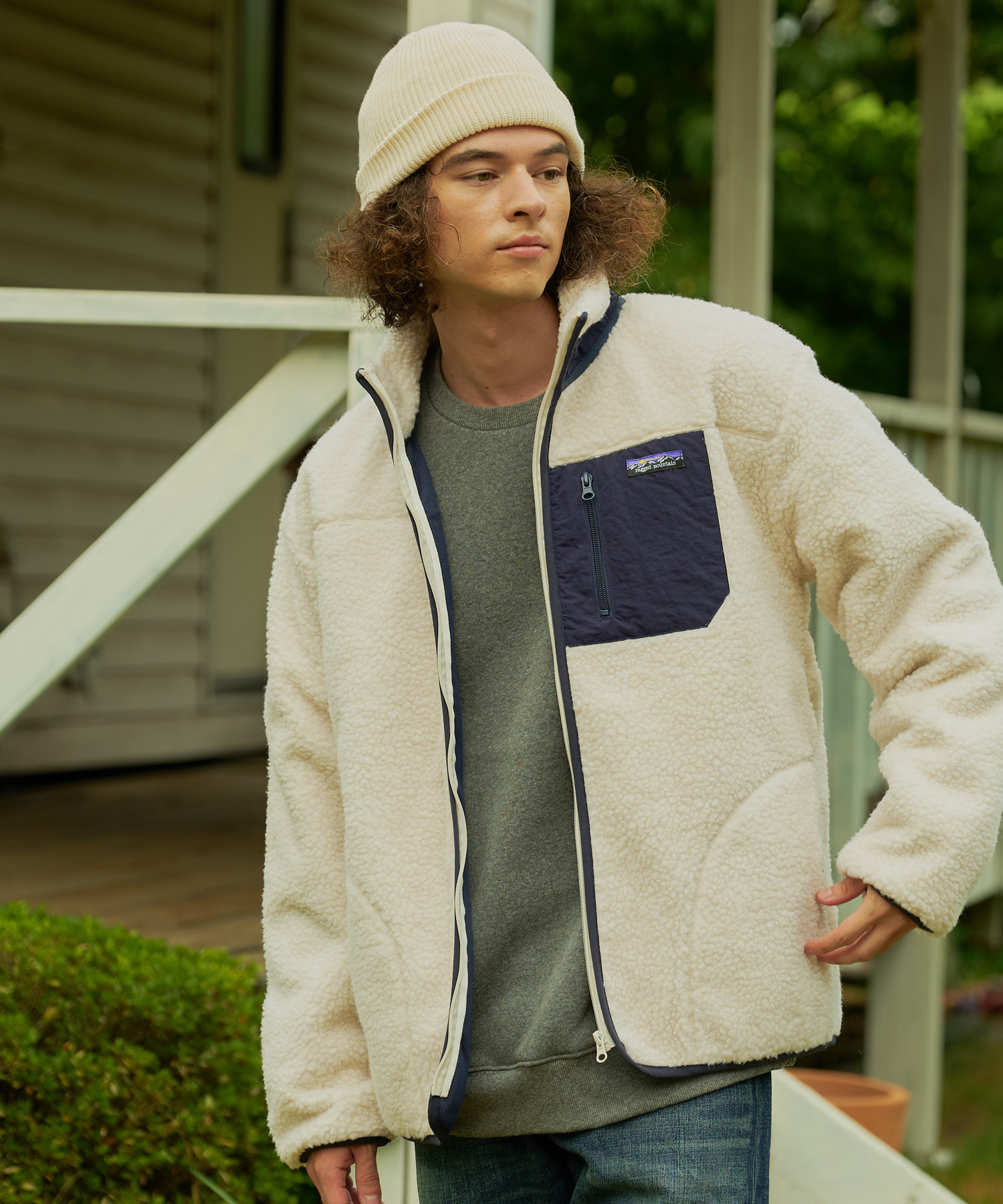 楽天市場】CONCORD 防風 ボア ジャケット ブルゾン もこもこ 定番