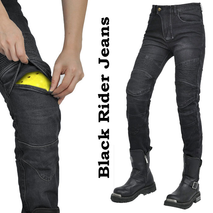 楽天市場】バイカーパンツ マットなブラックデニム ライダース