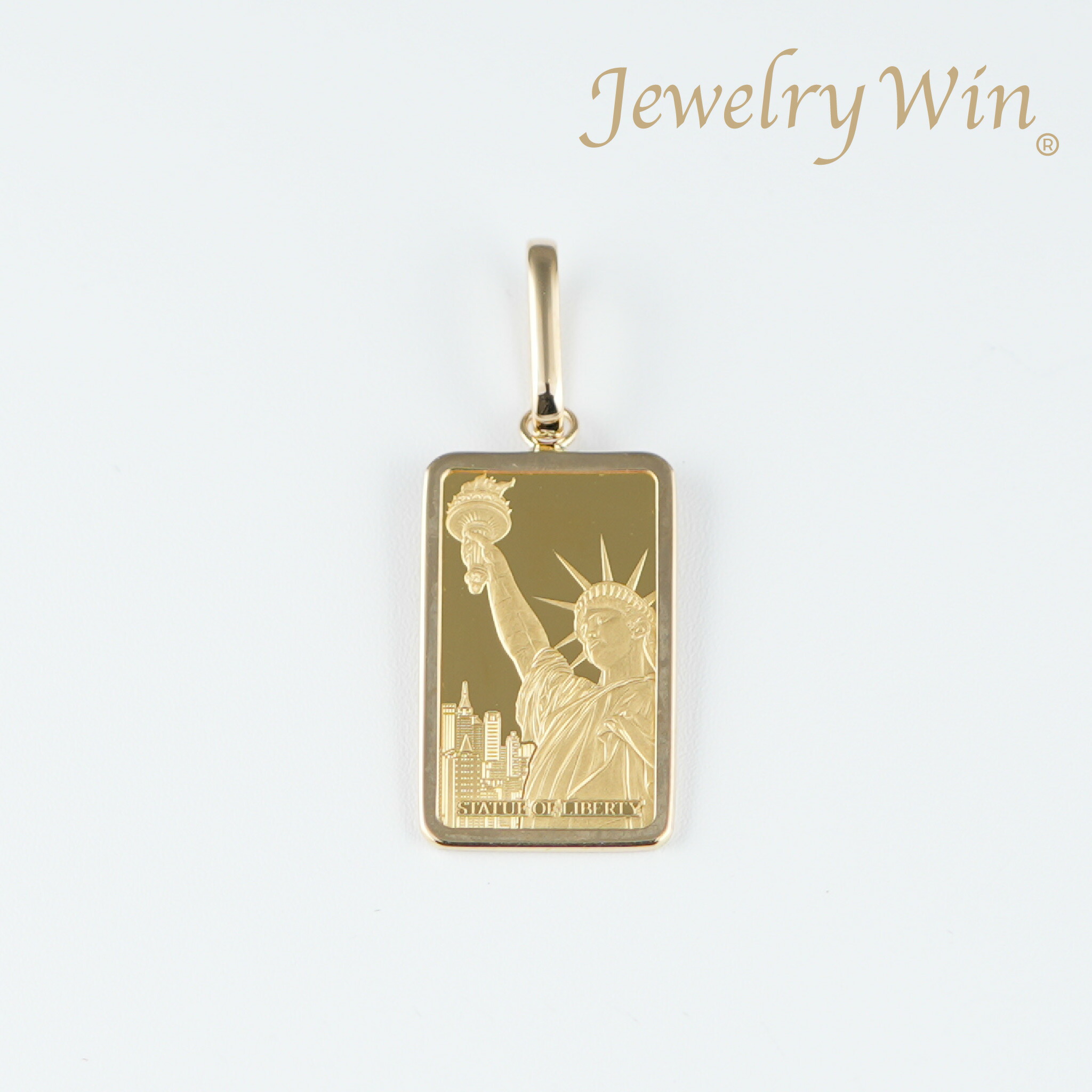 楽天市場】ペンダントトップ K24 PAMPリバティ インゴット 2g K18 枠付