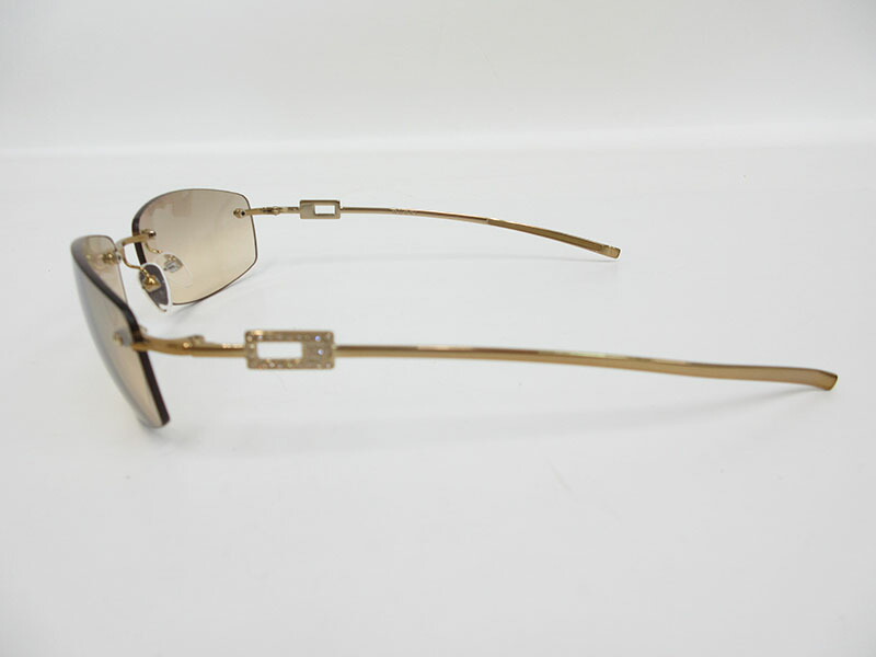 GUCCI グッチ サングラス GG1780/STRASS リムレス ケース付き GUCCI