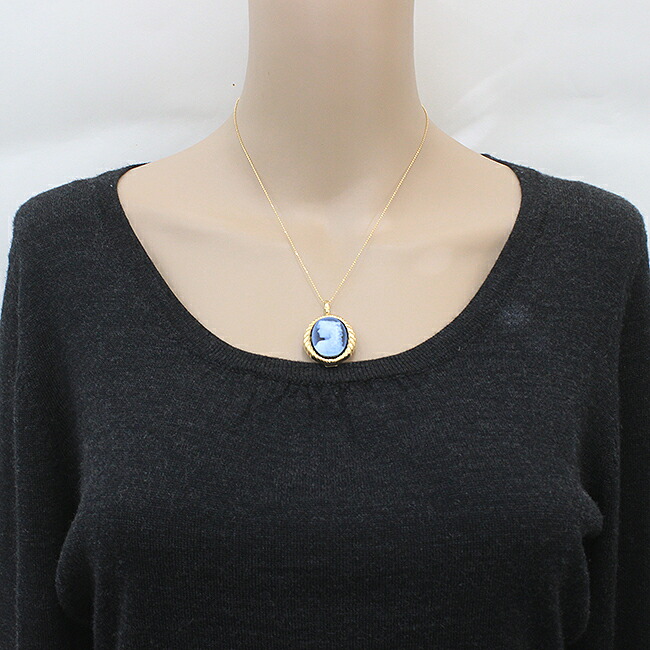 楽天市場】 ペンダントトップ ブローチ両用 人物 ストーンカメオ