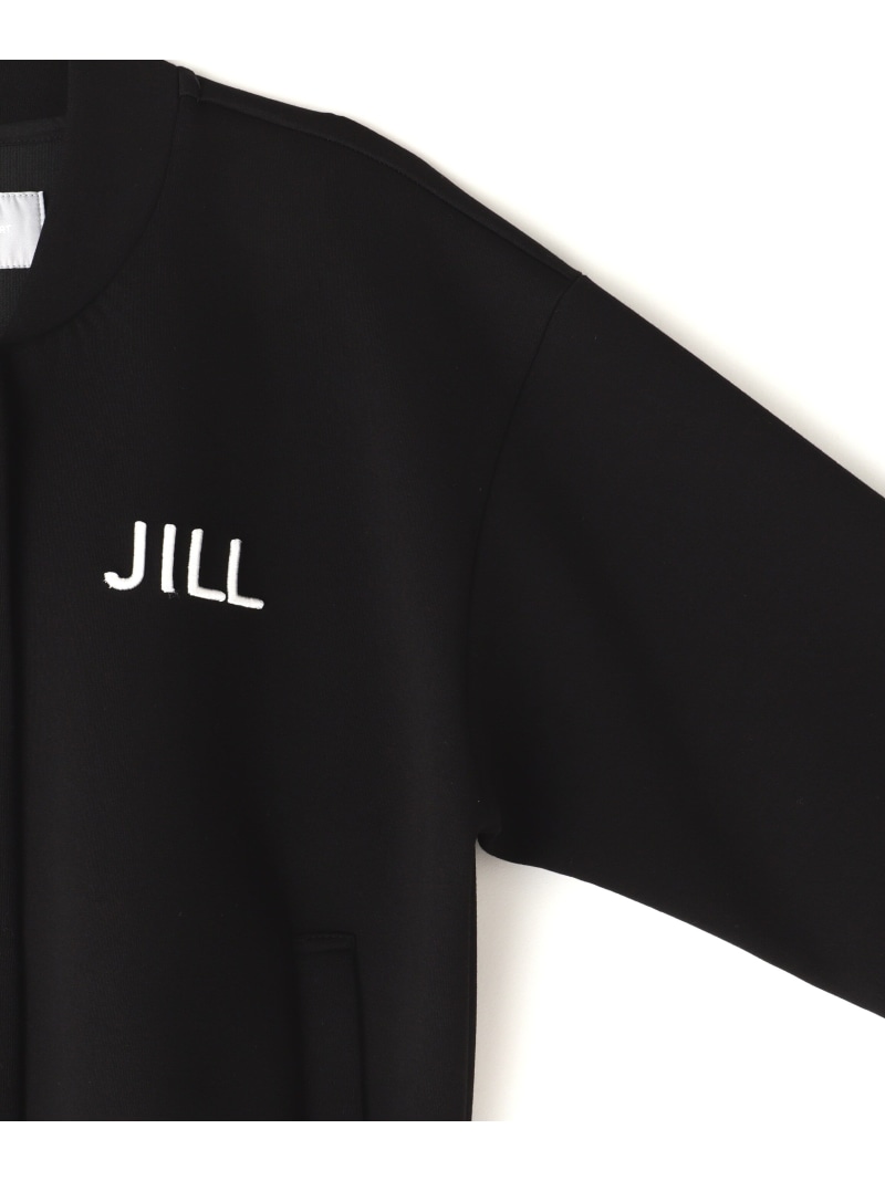 楽天市場】【SALE／40%OFF】バイカラーロゴシシュウスタジャン JILL by
