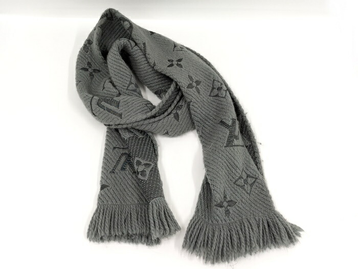 楽天市場】【中古】LOUIS VUITTON エシャルプ ロゴマニア マフラー