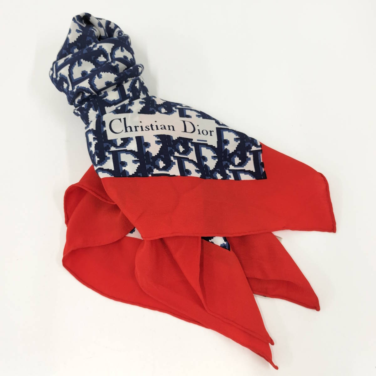 楽天市場】【中古】クリスチャン ディオール トロッター柄 大判