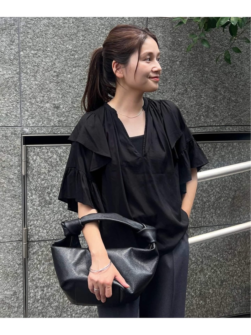 楽天市場】ソフトクロスフリルスリーブブラウス JOURNAL STANDARD