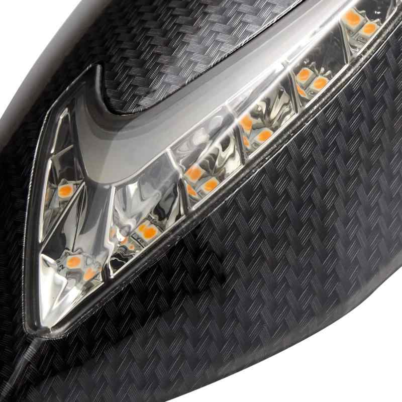 楽天市場】キジマ (KIJIMA) ミラー TECH06 カウルミラー&LED