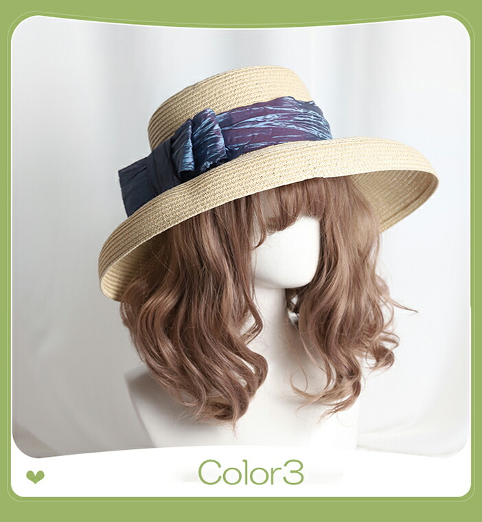 楽天市場】エレガントな印象のカサブランカタイプ！ラウンドストロー