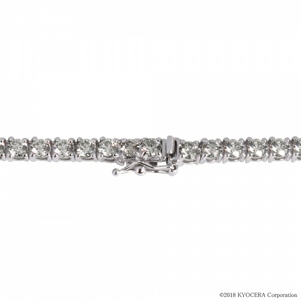 楽天市場】ダイヤモンド テニスネックレス プラチナ 合計10.0ct 132pc